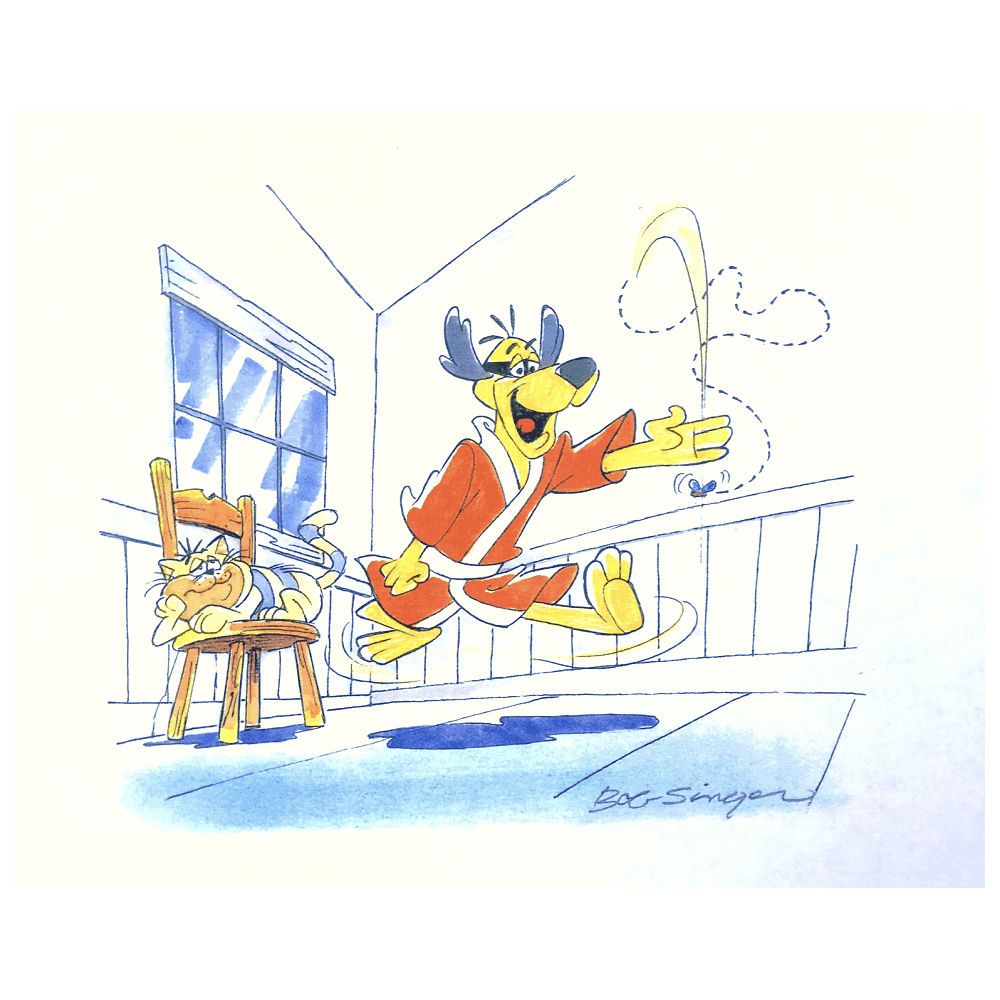 Bob Singer Hong Kong Phooey - Artists from Knightsbridge Fine Art UK