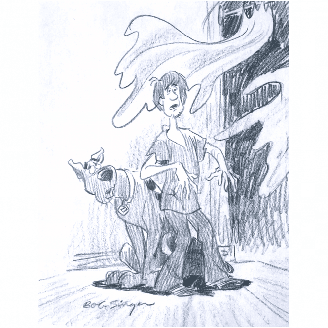 Bob Singer Scooby & Shaggy - SOLD