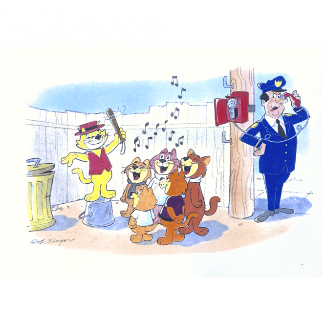 Bob Singer Top Cat & Gang
