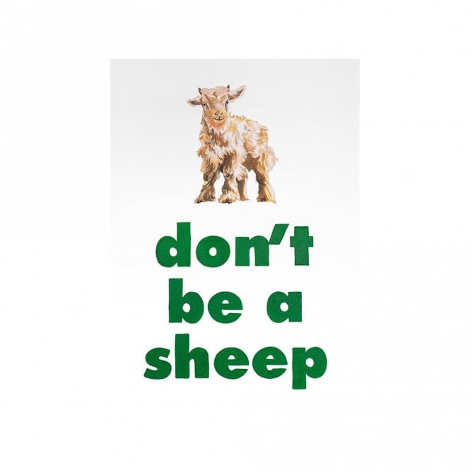 Chess Don't Be A Sheep