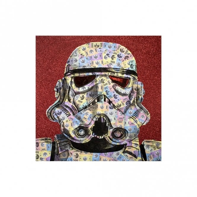 Chess In A Capatalist Galaxy, Far Far Away (Storm Trooper Portrait)