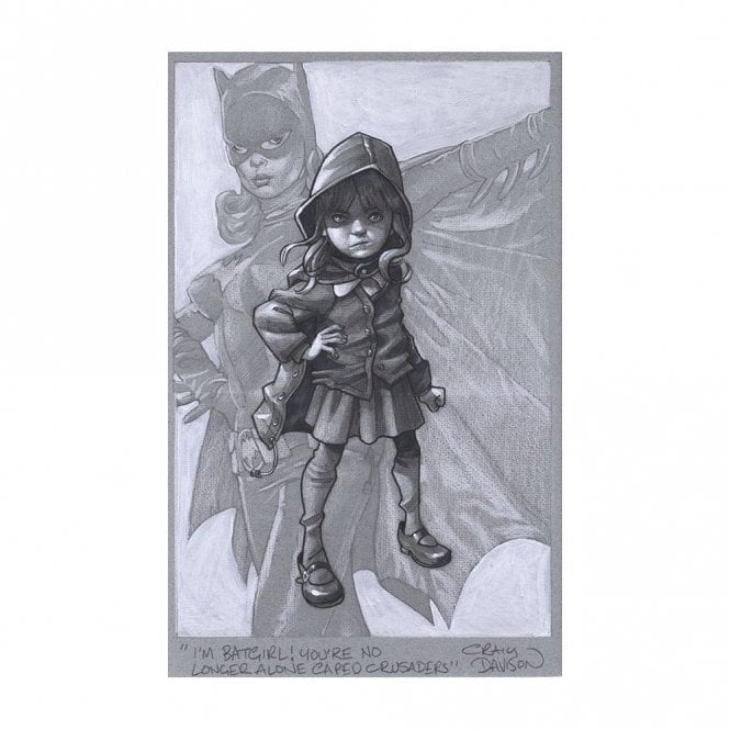Craig Davison Gotham Girl (Sketch)
