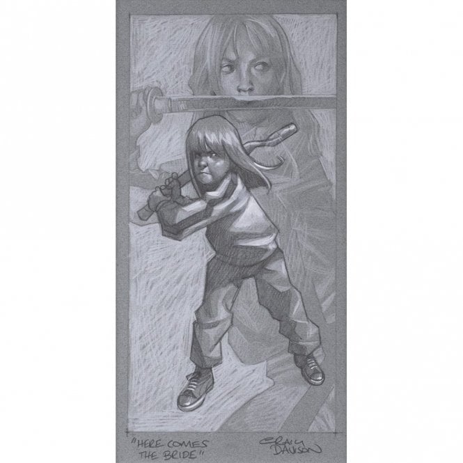 Craig Davison Here Comes The bride (Original Sketch)