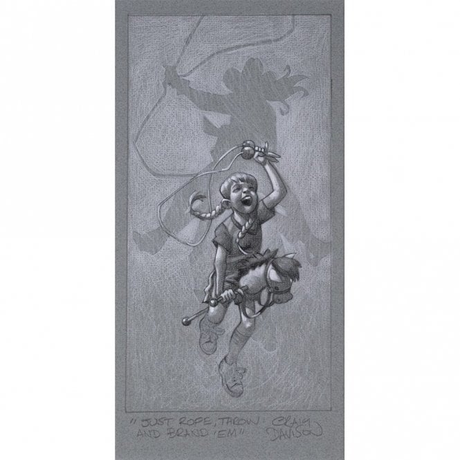 Craig Davison Just Rope, Throw & Brand 'Em (Sketch)
