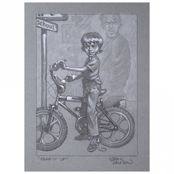 Craig Davison Ramp It Up (Original Sketch)