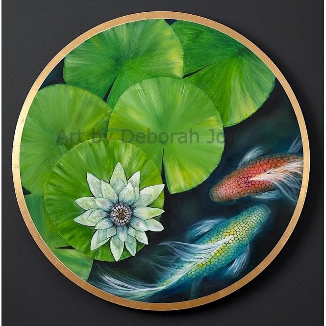 Deborah Jones The Lily On The Pond