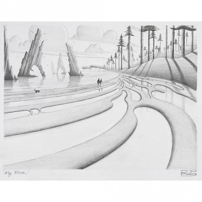Derrick Fielding My Rock (Sketches)