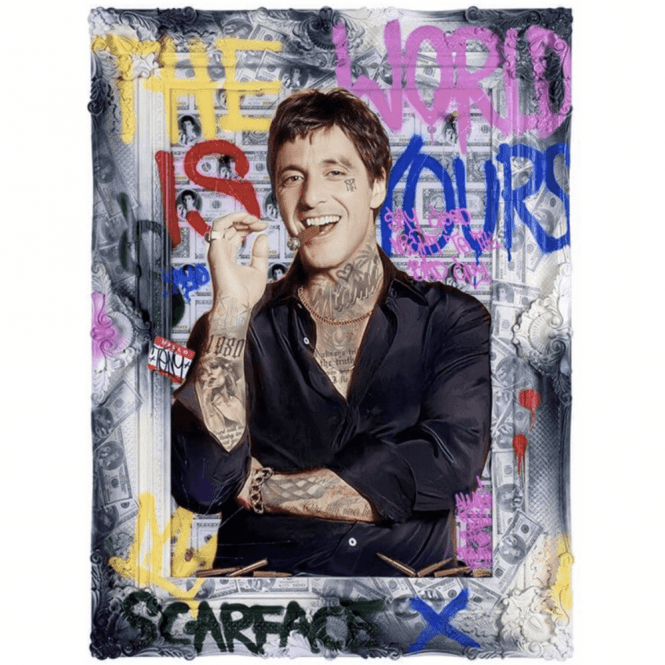 Ghost The World Is Yours - Scarface (Blue)