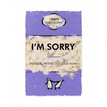I'm Sorry