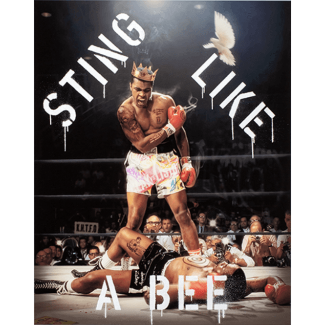 JJ Adams Ali Vs Liston (Studio Stencil Collection)