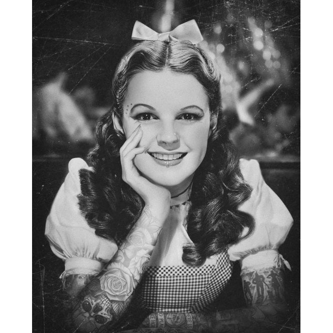 JJ Adams All It Takes, Is A Little Bit Courage (B&W Tattoo Collection)