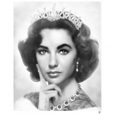 Elizabeth Taylor (B&W)