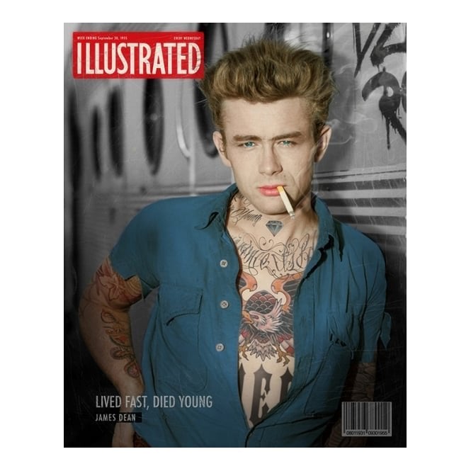 JJ Adams James Dean (Colour Tattoo Cover)