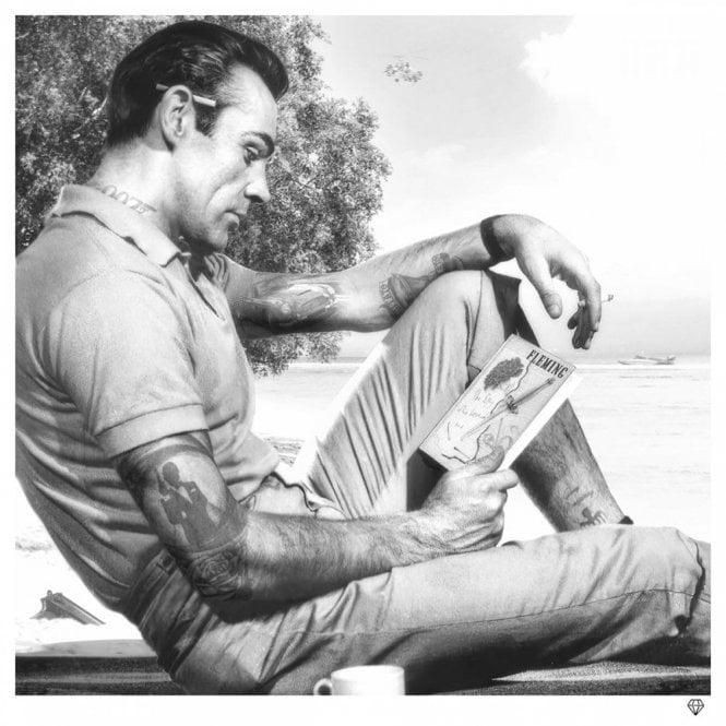 JJ Adams On Vacation (Bond Black & White) - last two left