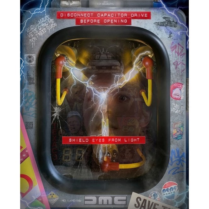 JJ Adams Flux Capacitor - 1.21 Gigawatts (Free Print)