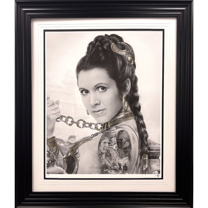 JJ Adams Slave Leia Tattoo (Gold & Platinum Leaf Special Edition)