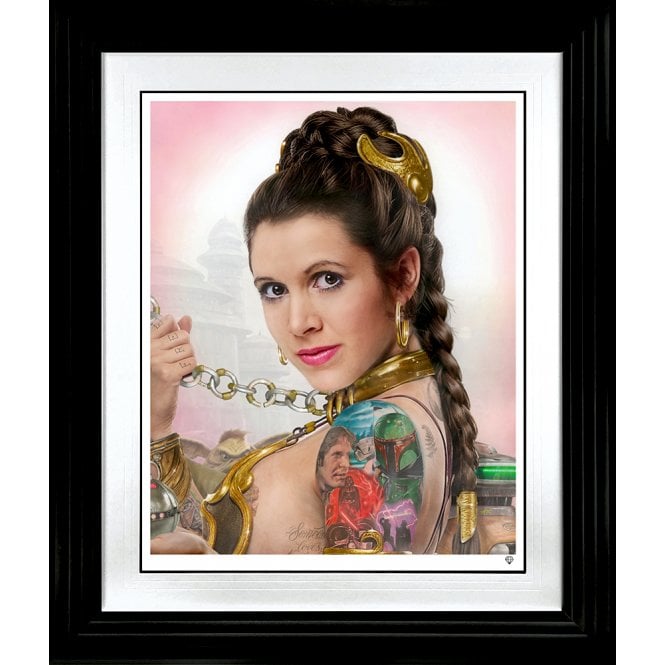JJ Adams Slave Leia Tattoo