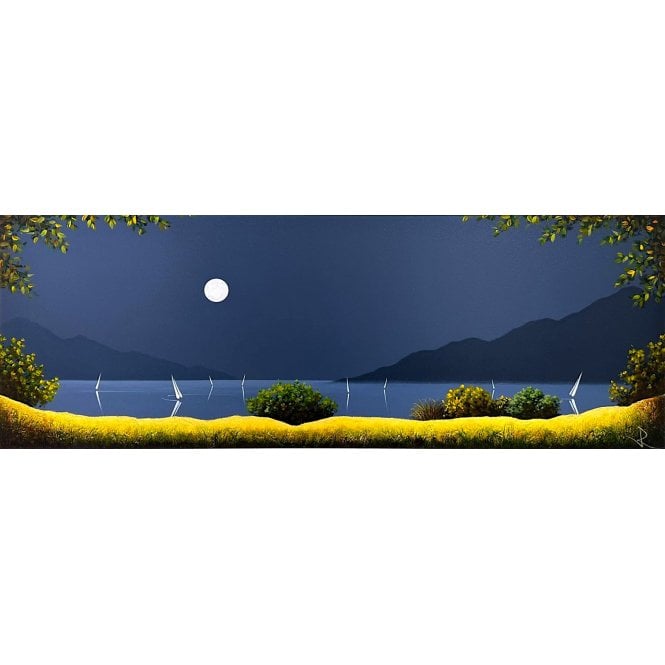 John Russell Moonlight in the Bay - SOLD