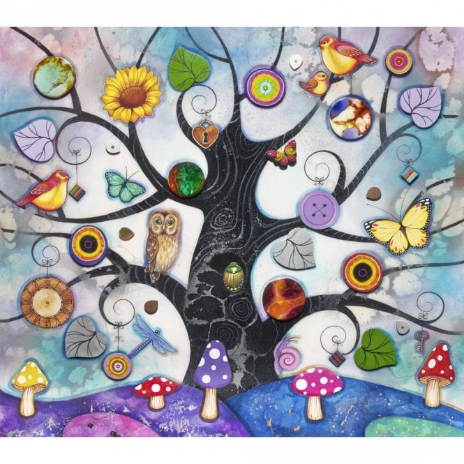 Kerry Darlington Tree of Charms (Blue)