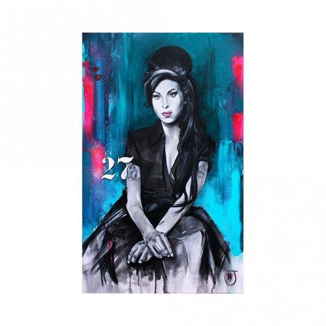 Mr. J Daddy's Girl (Amy Winehouse Portrait)