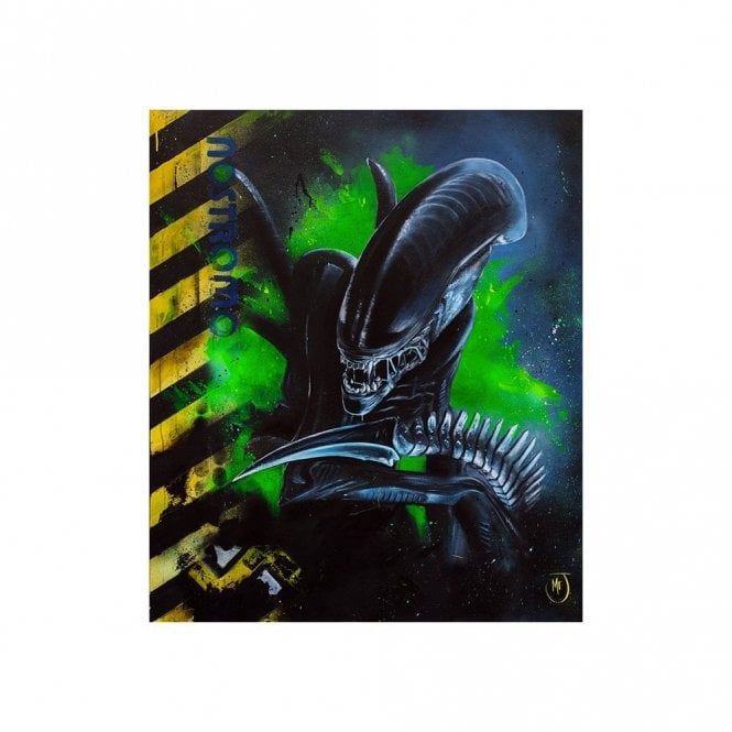 Mr. J Game Over Man! Game Over (Aliens Portrait)