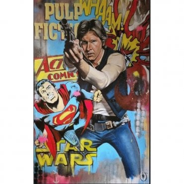 Never Tell Me The Odds (Hans Solo / Star Wars Portrait)