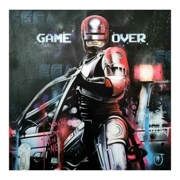 Robocop (Graffiti Robocop Portrait)