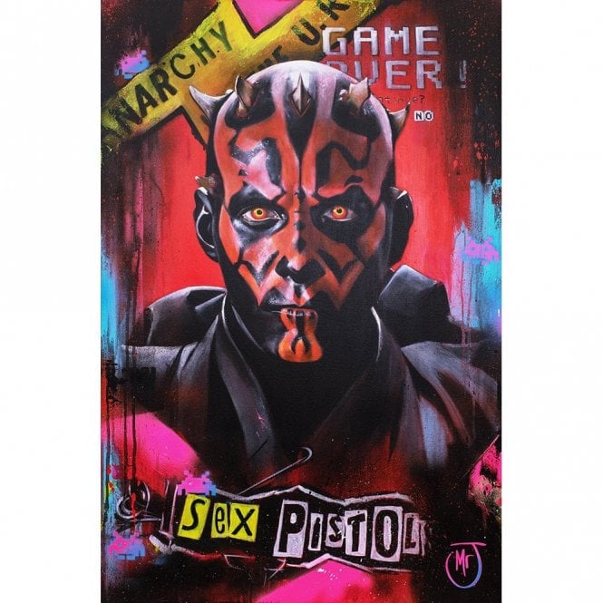 Mr. J Sith Pistol (Darth Maul / Sex Pistol & Star Wars Portrait)