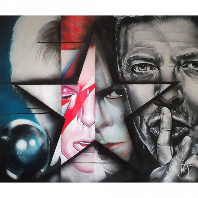 Mr. J Starman (David Bowie/ Stardust Portrait)