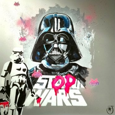 Stop Wars (Darth Vader / Star Wars Portrait)