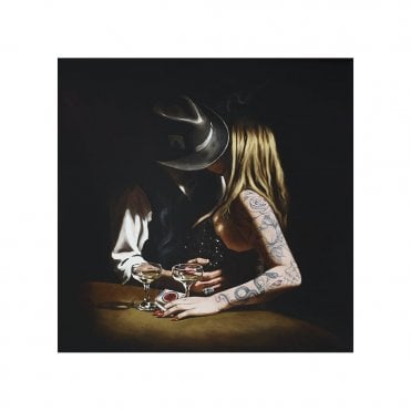 Black Widow (canvas) - Collaboration with JJ Adams