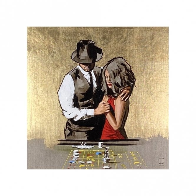 Richard Blunt In It, To Win It - Gold Metallic