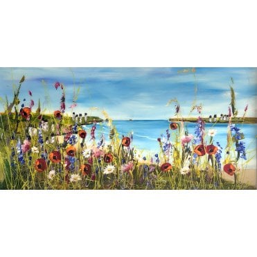 Poppies By The Sea